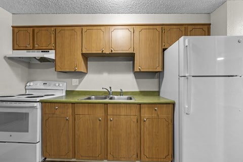 Floor plan for 1 bed, 1 bath, 500 sqft